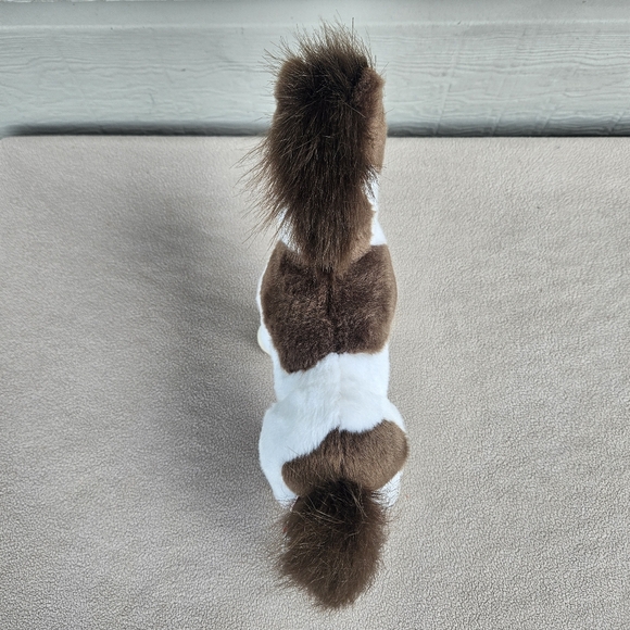 Douglas Cuddle Toy Paint Pinto Horse Plush Brown White 11" Standing #1986 - Picture 7 of 11